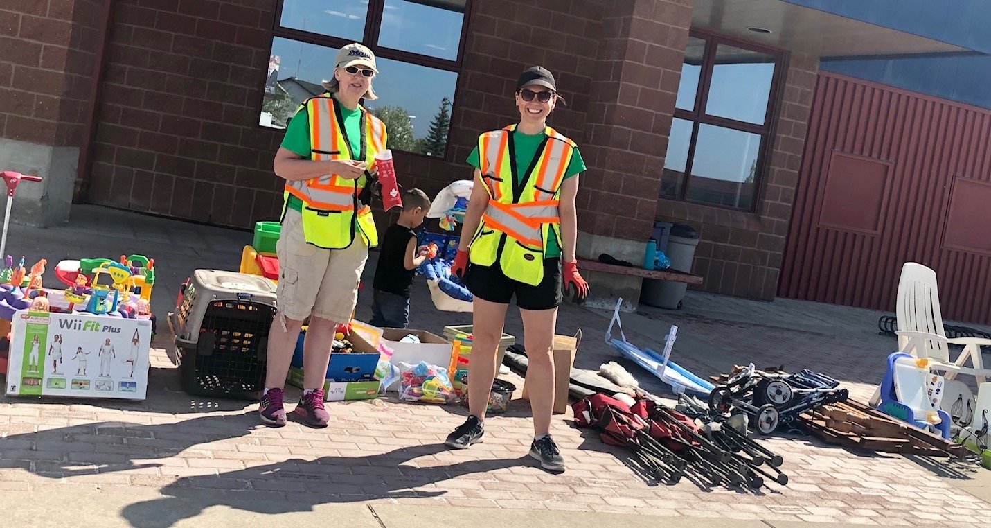 volunteer recycling event-1